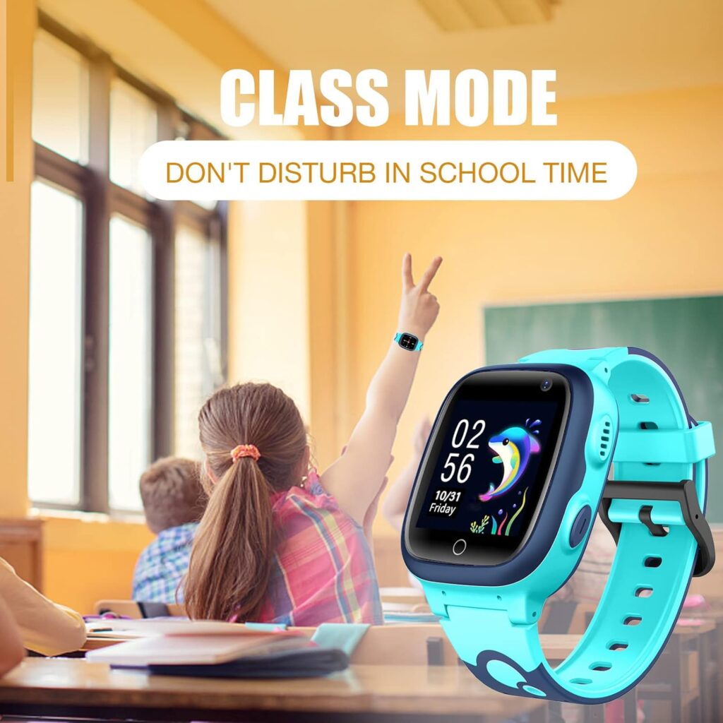 tykjszgs Kids Smart Watch LBS Tracker - Smartwatches for Children Kids with SOS Weather Stopwatch Call Camera Touch Screen Game Alarm for Boys and Girls